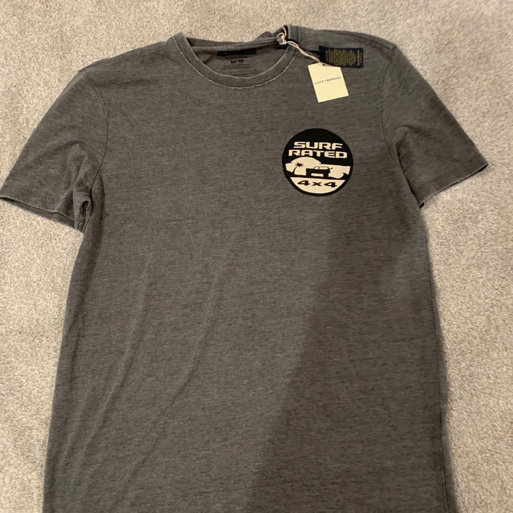 Men’s Lucky Brand Jeep Tshirt Sz M NWT